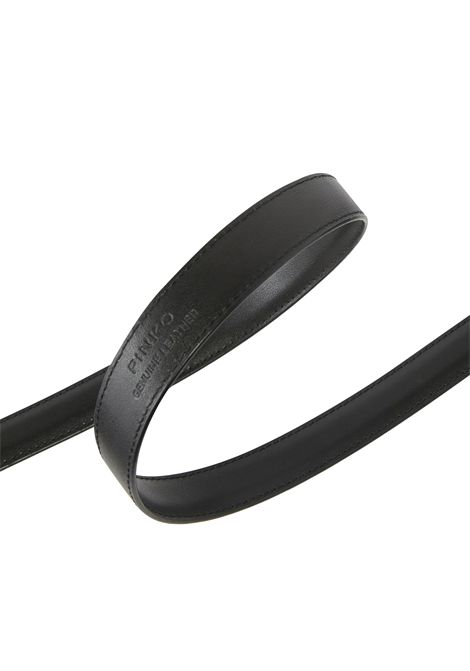 Cintura Pinko donna 100143A0F1Z99Q Love berry h2 belt Nera PINKO | Cinture | 100143 A0F1Z99Q